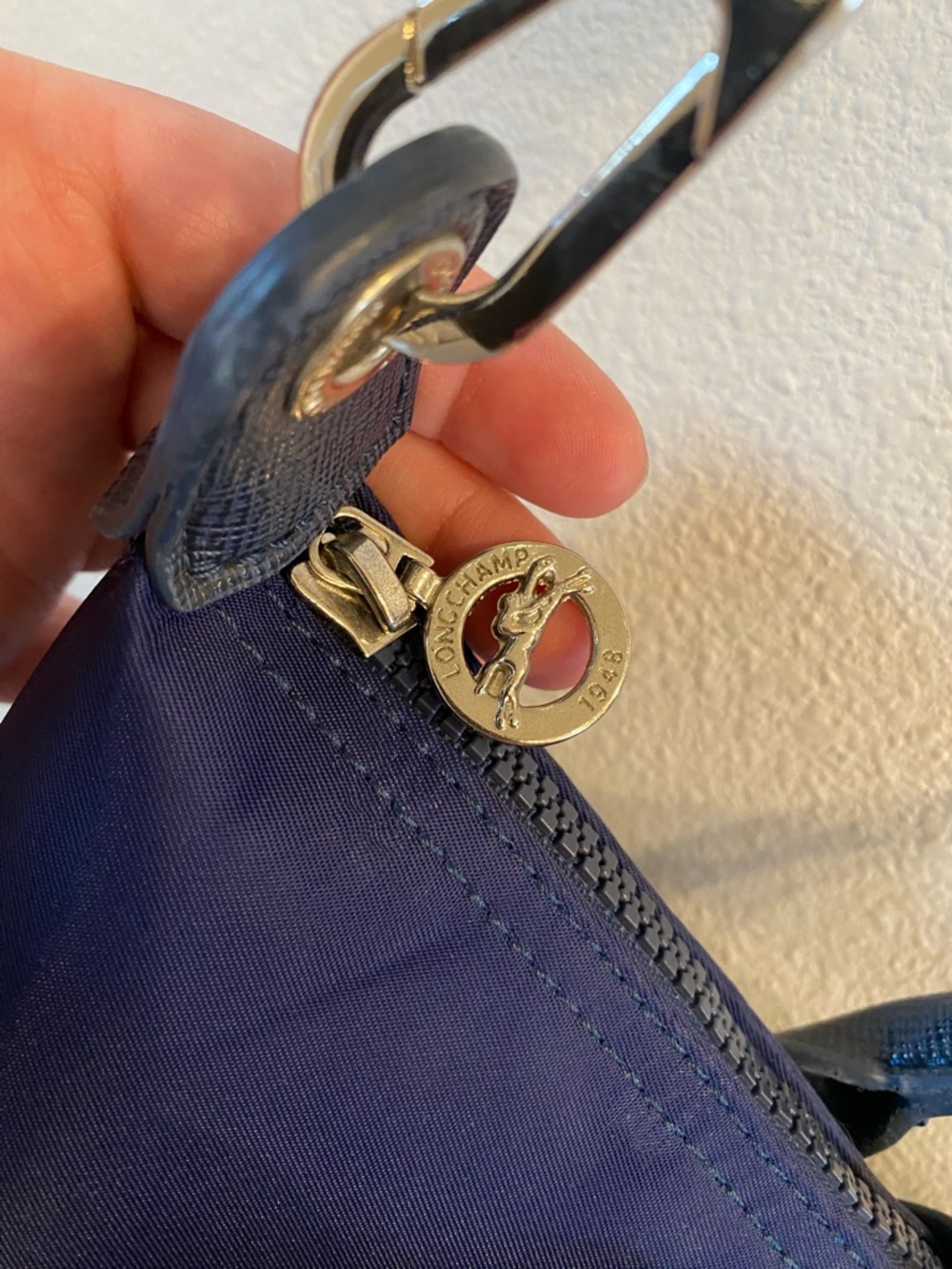 Longchamp Le Pliage Neo Nylon Bag with handles and adjustable strap * flawed - Picture 4 of 15
